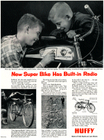 1955 Huffy Radio Bike Ad