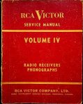 Canadian RCA Victor Factory Service Manual IV
