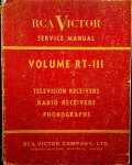 Canadian RCA Victor Factory Service Manual RT-III