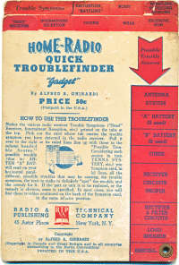 Home-Radio Quick Troublefinder - Gadget