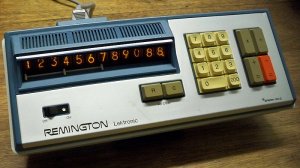 Remington Nixie Tube Calculator