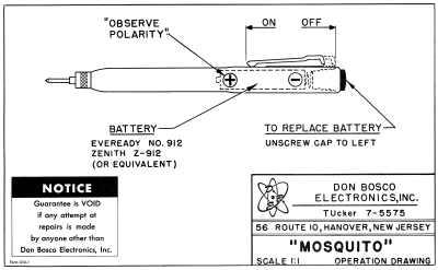 Mosquito Operation Drawing