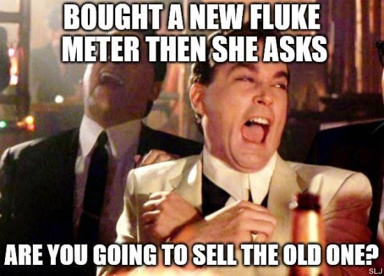 Sell the old Fluke?