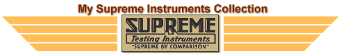 My Supreme Instruments Collection
