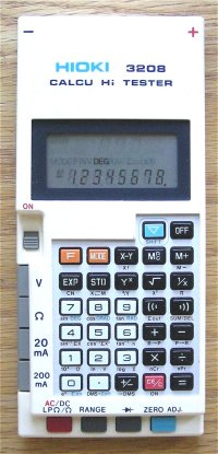 Hioki 3208 Calculator and DMM