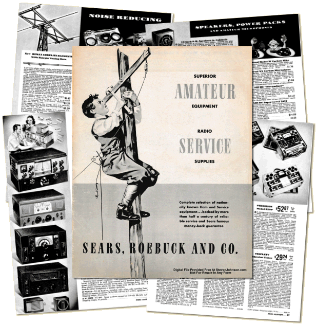 Sears Roebuck 1940 Radio Equipment Catalog