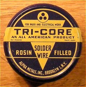 Tri-Core Radio Solder Tin