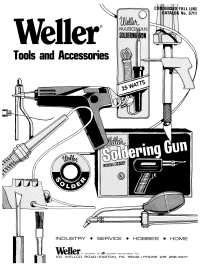 Weller Soldering Catalog S711