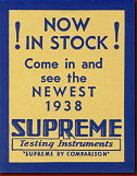 1938 Sales Sticker