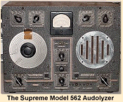 Model 562 Audolyzer
